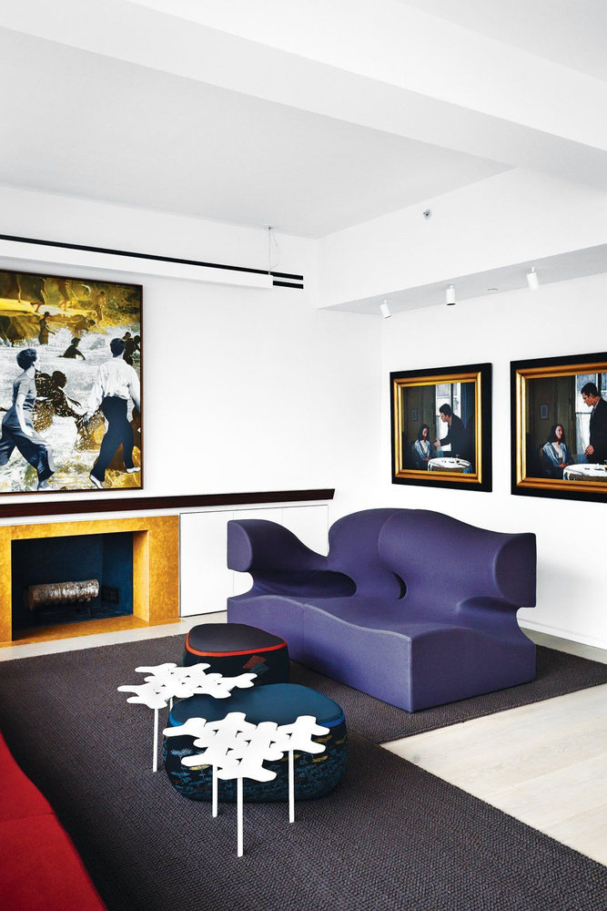 Modern Eco-Friendly Living Room Design for a Culinary World Leader