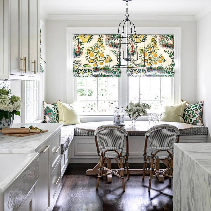 Elegant Wabi-Sabi Breakfast Nook Design