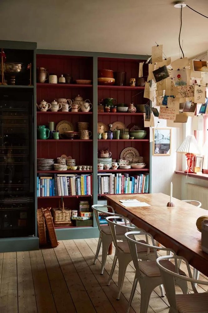 Modern Eclectic Dining Area