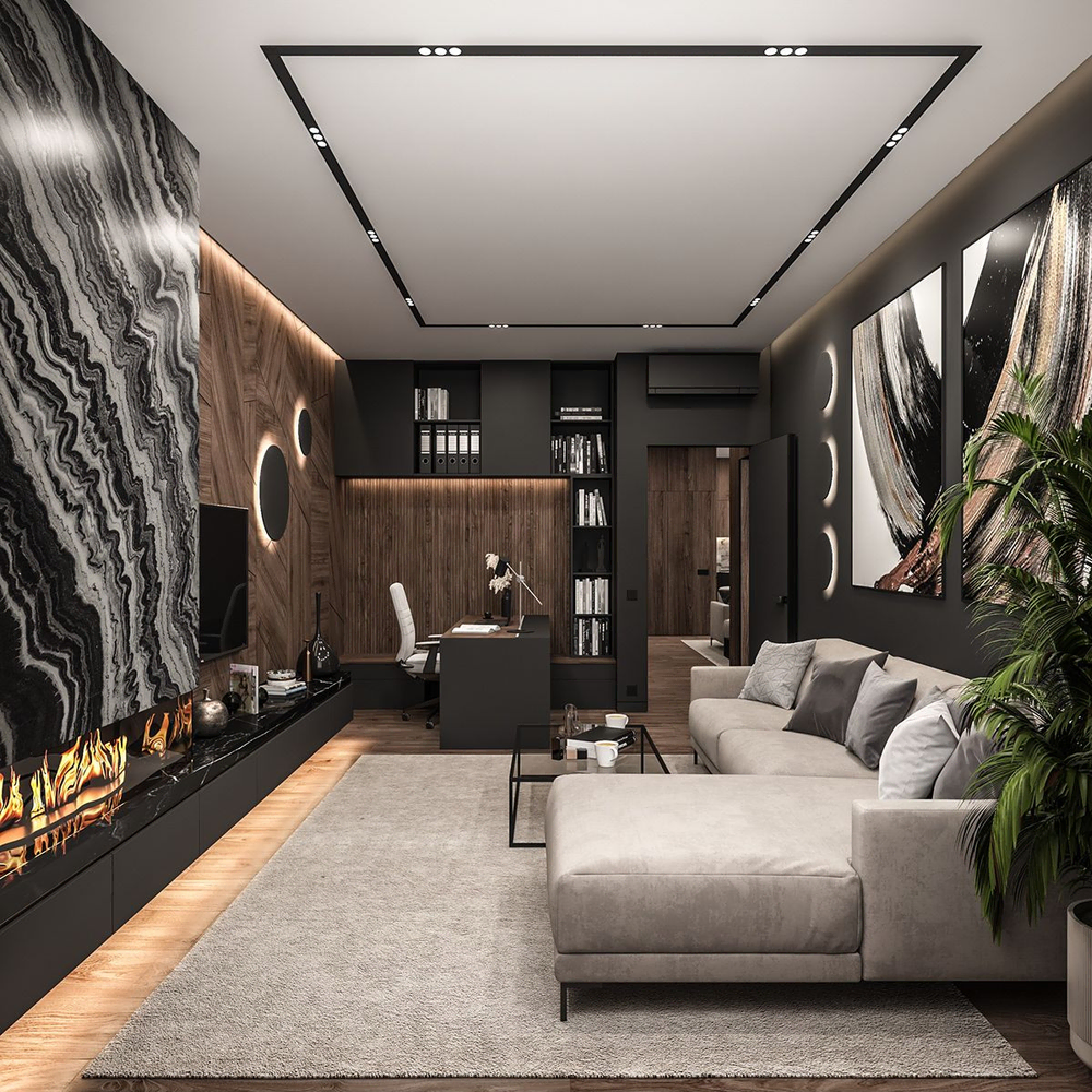 Modern Luxury Living Room Design
