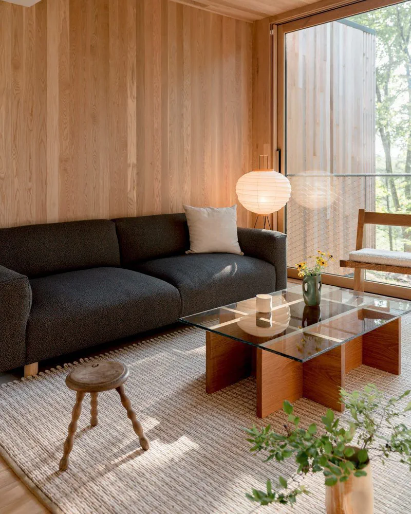 Modern Coastal Hampton Style Living Room