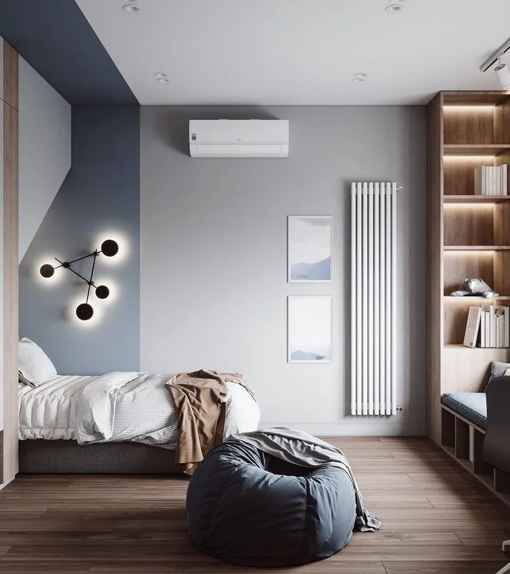 Futuristic Bedroom with Sustainable Design