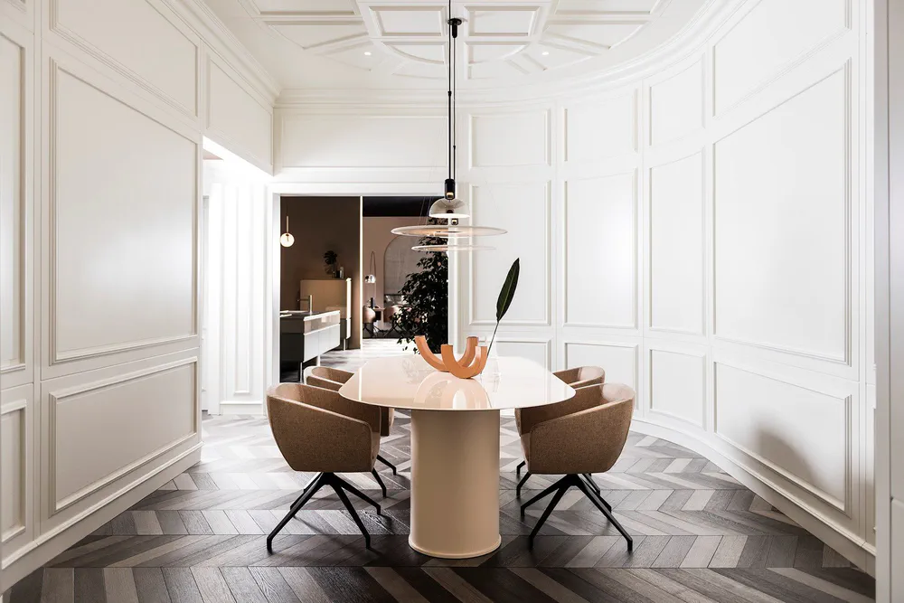 Modern Minimalist Dining Elegance