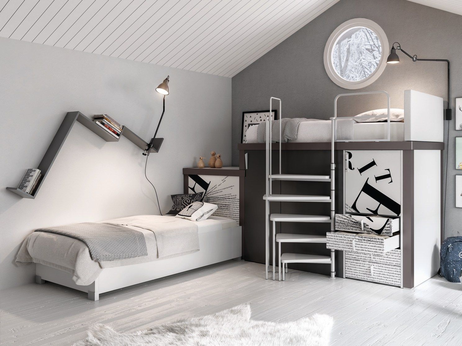 Chic Urban Loft Bedroom Transformation