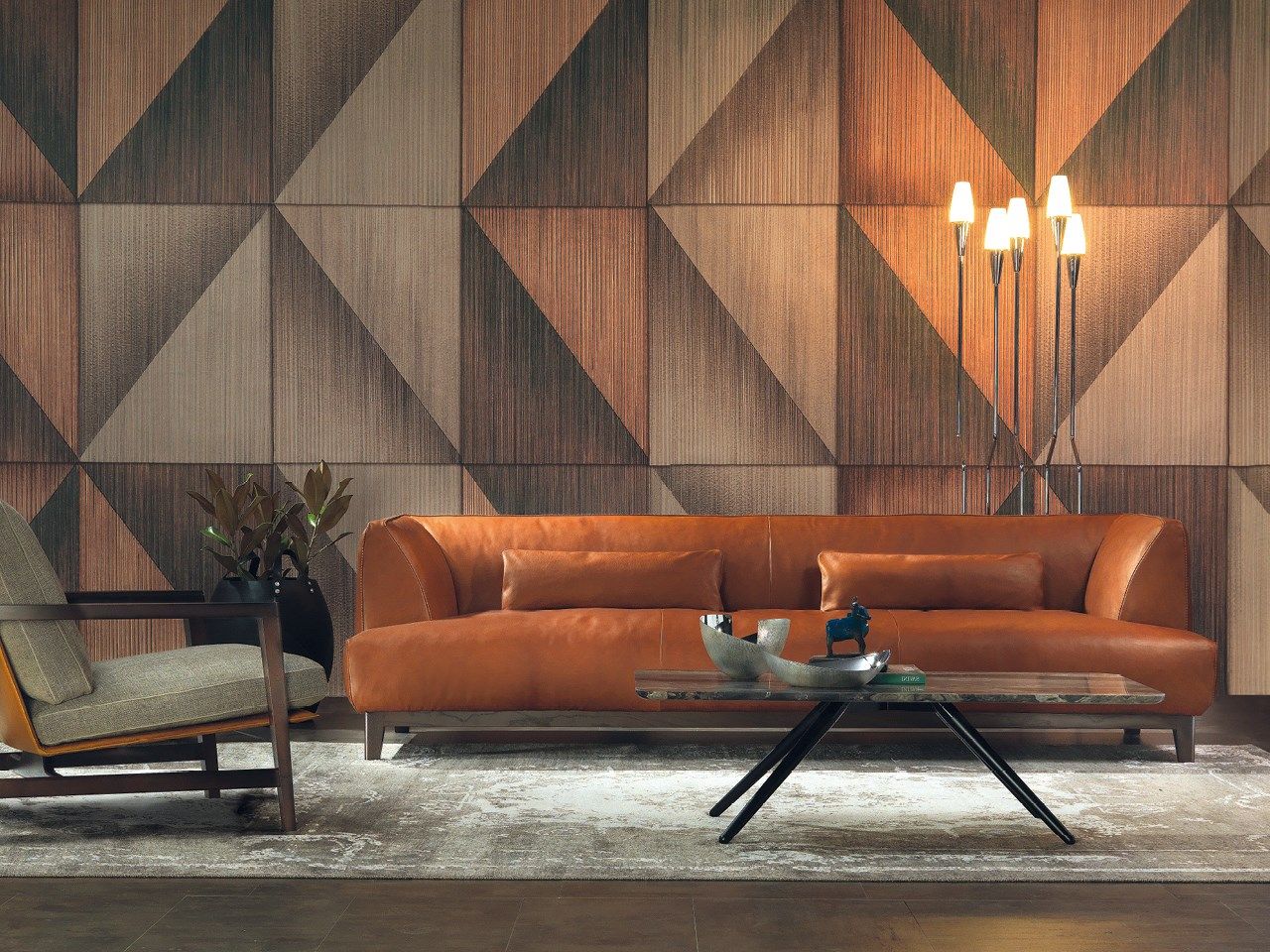 Luxury Meets Comfort in Living Room Design