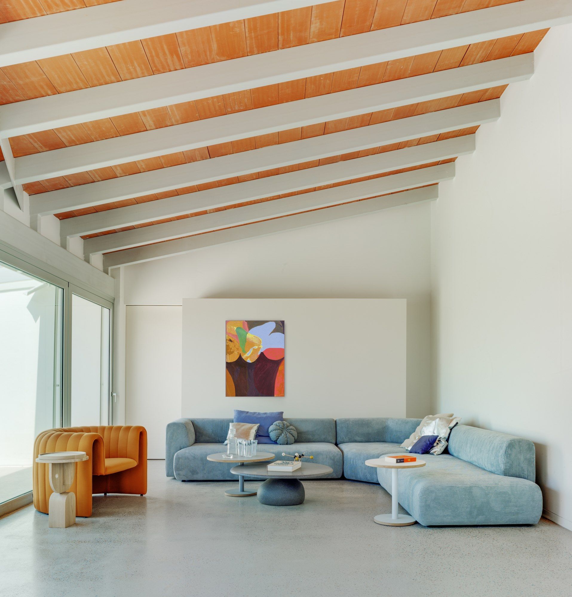 Rustic Modern Living Oasis
