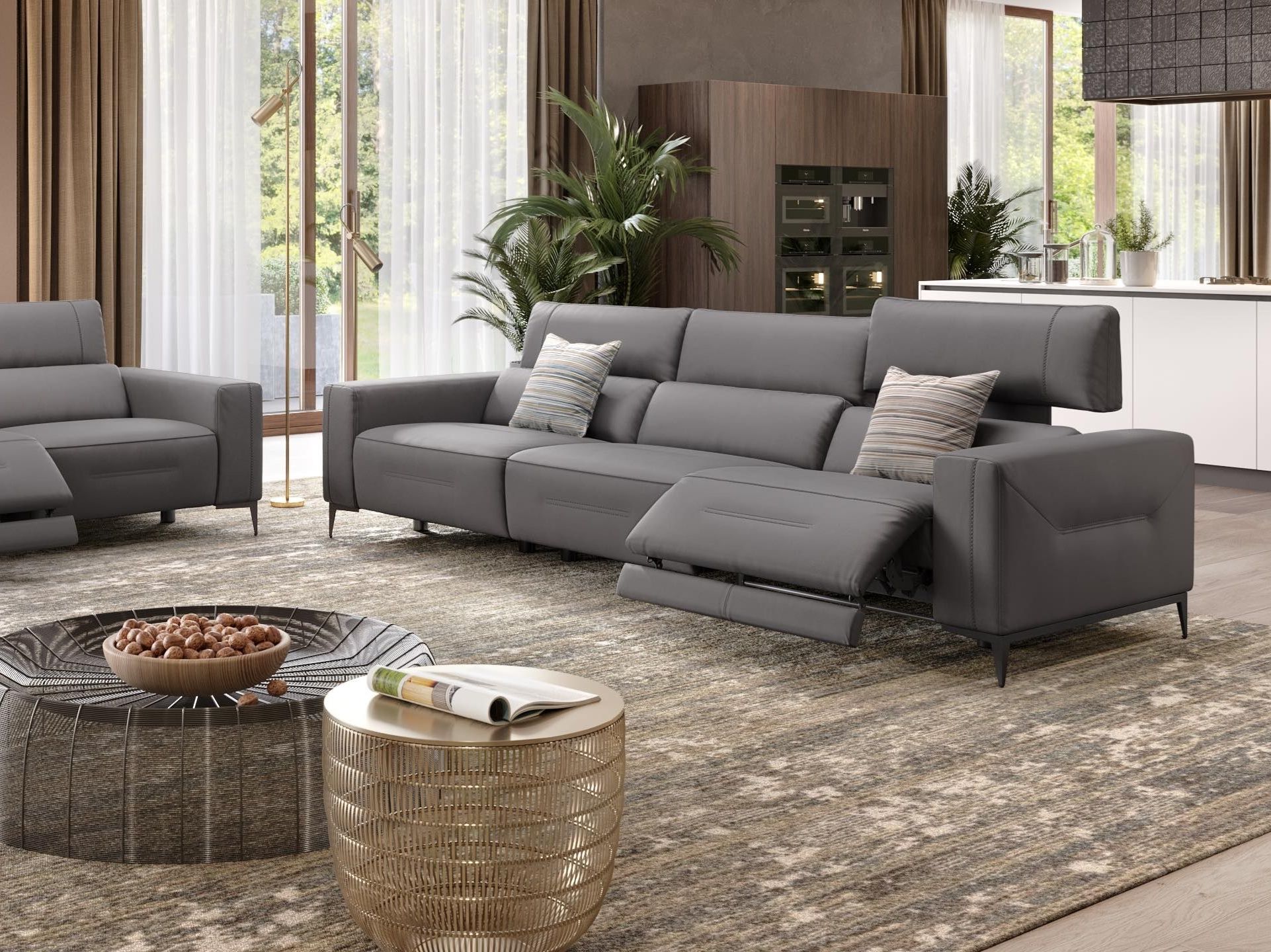 Modern British Colonial Living Room Design